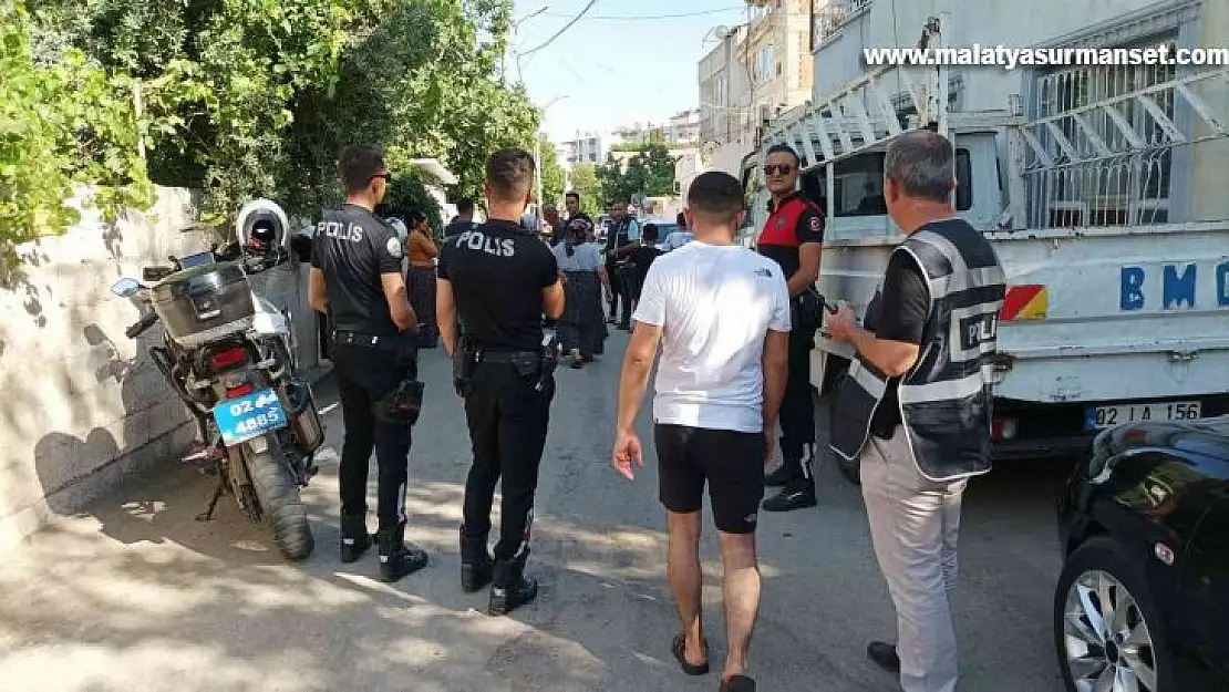 Adıyaman'da, komşular arası silahlı kavga: 2 gözaltı