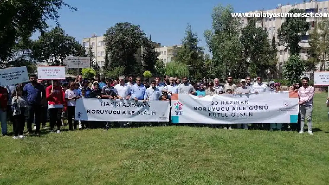 Adıyaman'da Koruyucu Aile Günü kutlandı