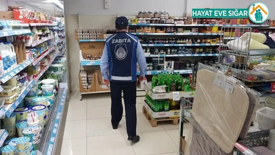 Adıyaman'da marketler denetlendi