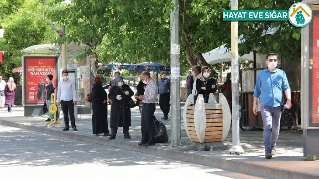 Adıyaman'da maske uygulaması başladı