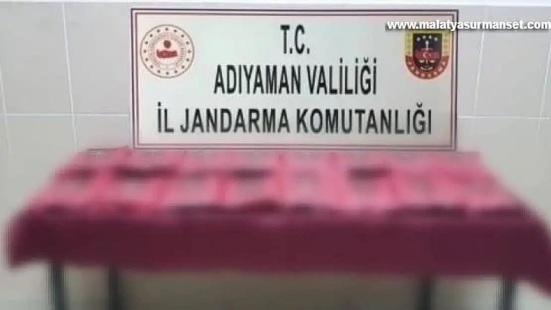 Adıyaman'da nargile tütüne ele geçirildi