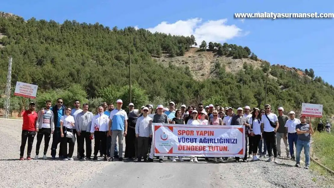 Adıyaman'da Sağlık İçin Hareket Et Günü etkinliği