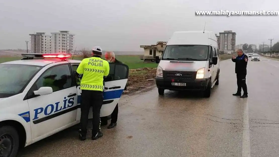 Adıyaman'da servislere sıkı denetim