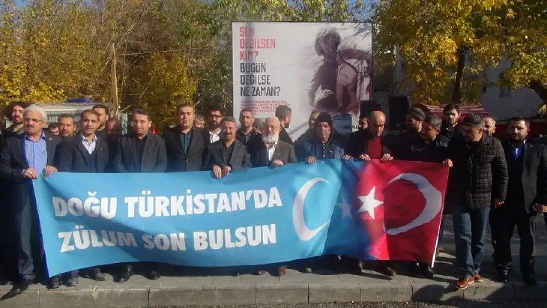 Adıyaman'da STK'lardan Doğu Türkistan'da ki zulme tepki