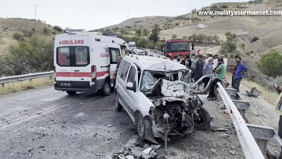 Adıyaman'da trafik kazasında 7 kişi yaralandı