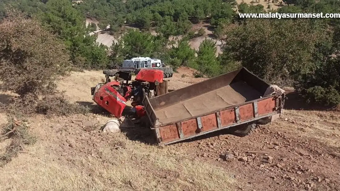 Adıyaman'da traktör devrildi: 1 ölü, 8 yaralı