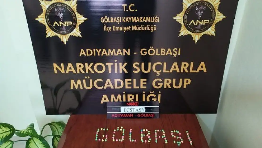 Adıyaman'da uyuşturucu hap ele geçirildi