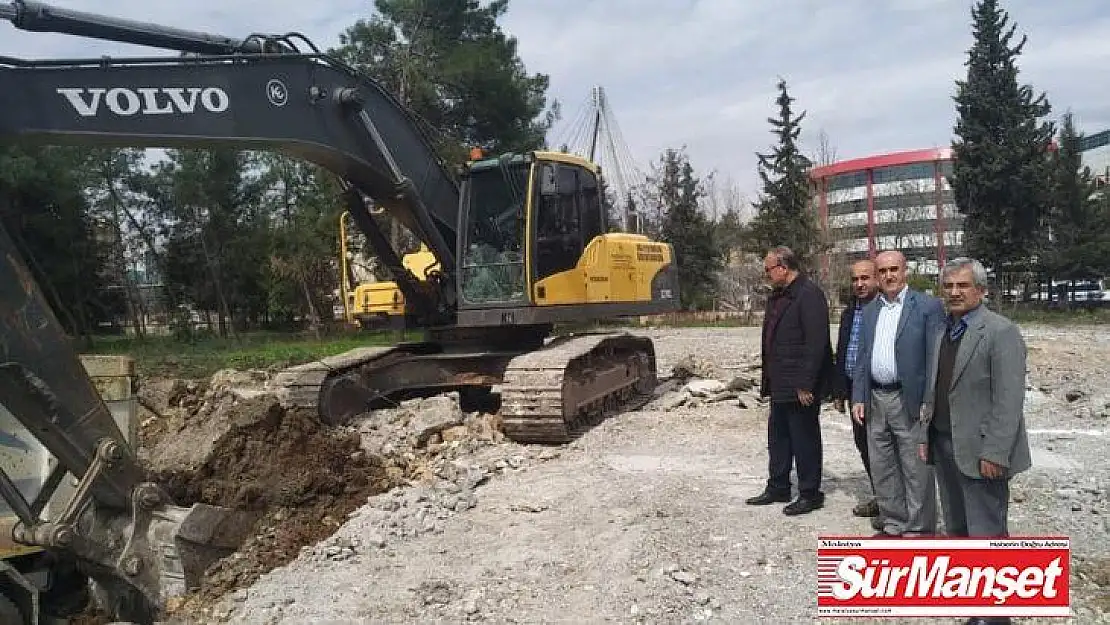 Adıyaman'da yeni halk eğitim merkezinin inşaatına başlandı