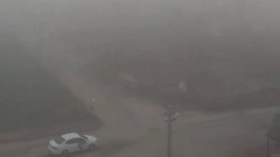 Adıyaman'da yoğun sis