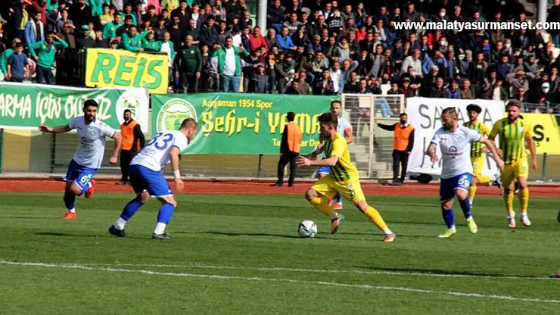 Adıyaman FK kendi evinde mağlup oldu