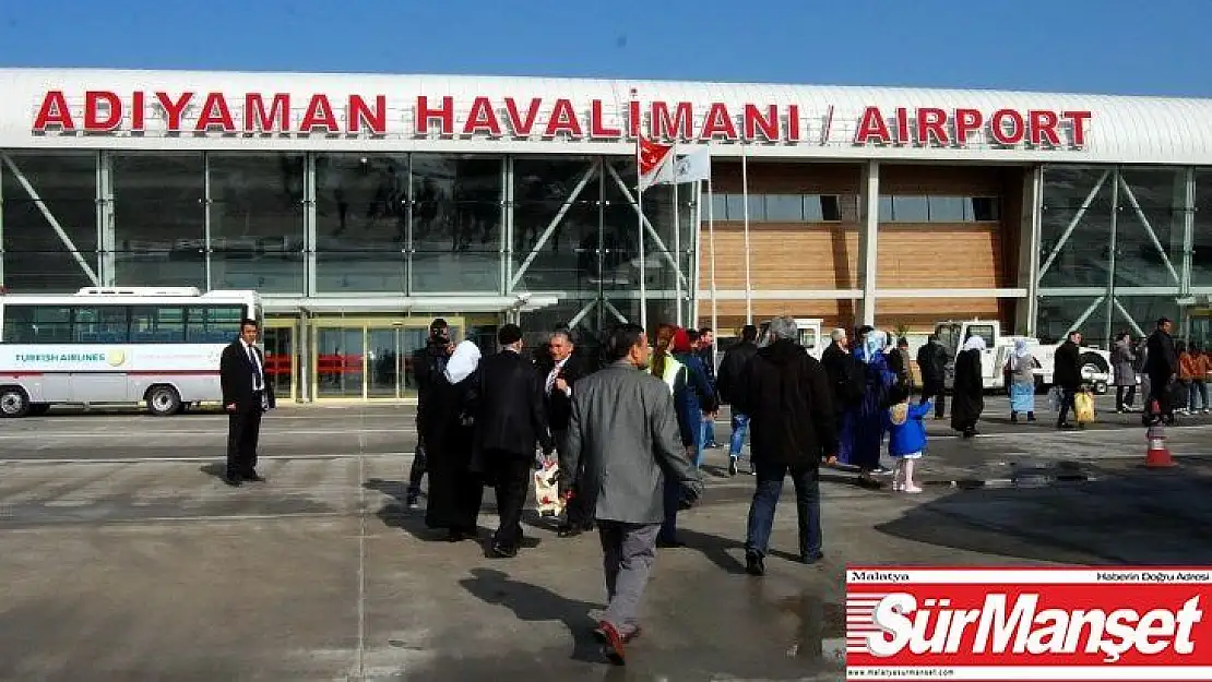 Adıyaman Havalimanı 1 ayda yaklaşık 22 bin yolcuya hizmet verdi