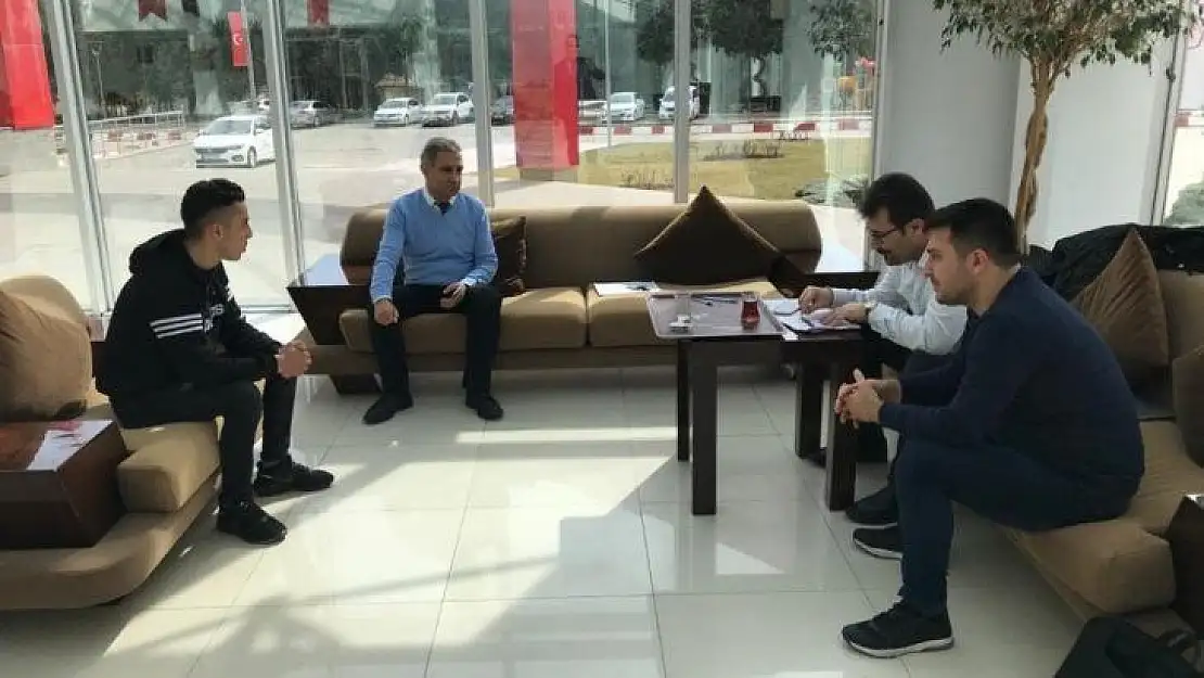 Adıyaman Perre MTAL öğrenciler arasında mülakat yaptı