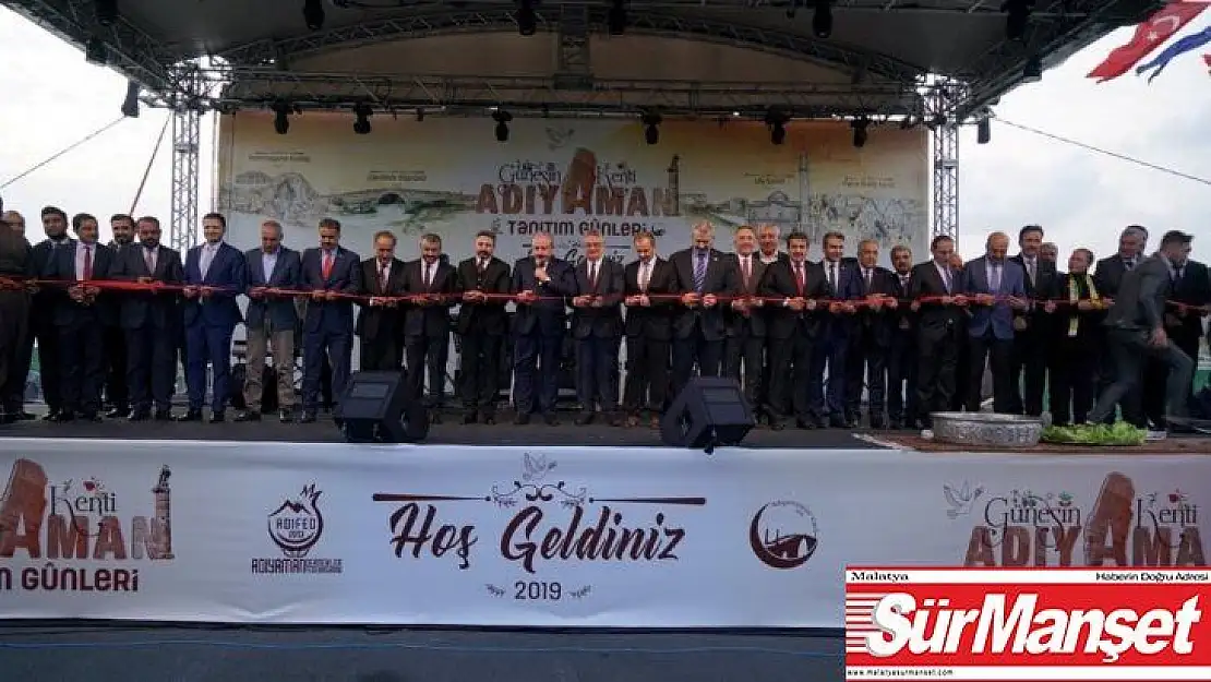 Adıyaman Tanıtım Günleri, törenle açıldı