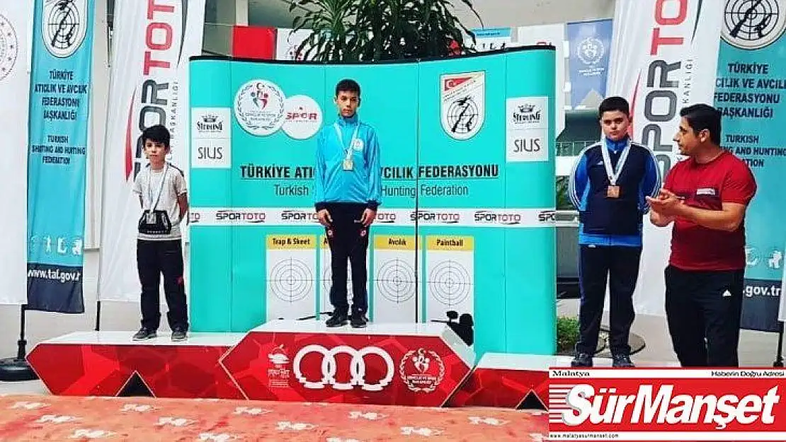 Adıyamanlı sporcu altın madalyayla döndü