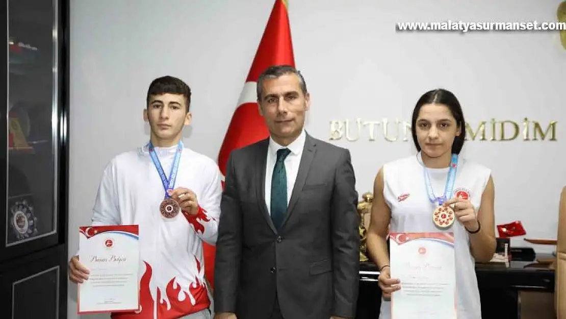 Adıyamanlı sporcular 1 altın 1 bronz madalya kazandı