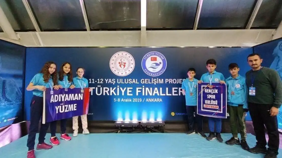 Adıyamanlı sporcular madalyalarla döndü