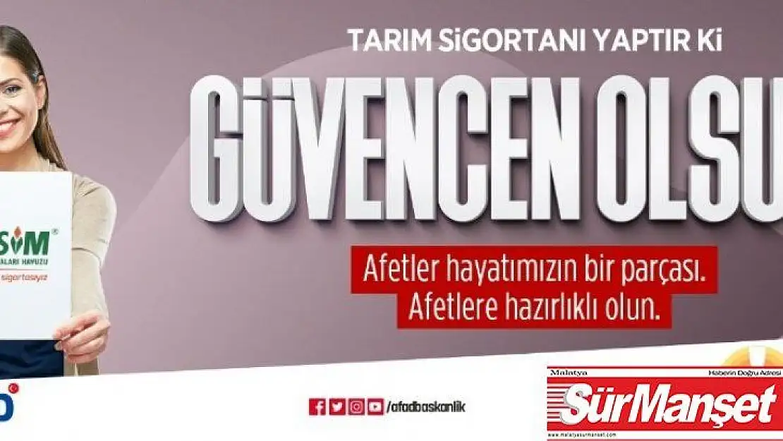 AFAD'dan çiftçilere 'tarım sigortası yaptırın' çağrısı