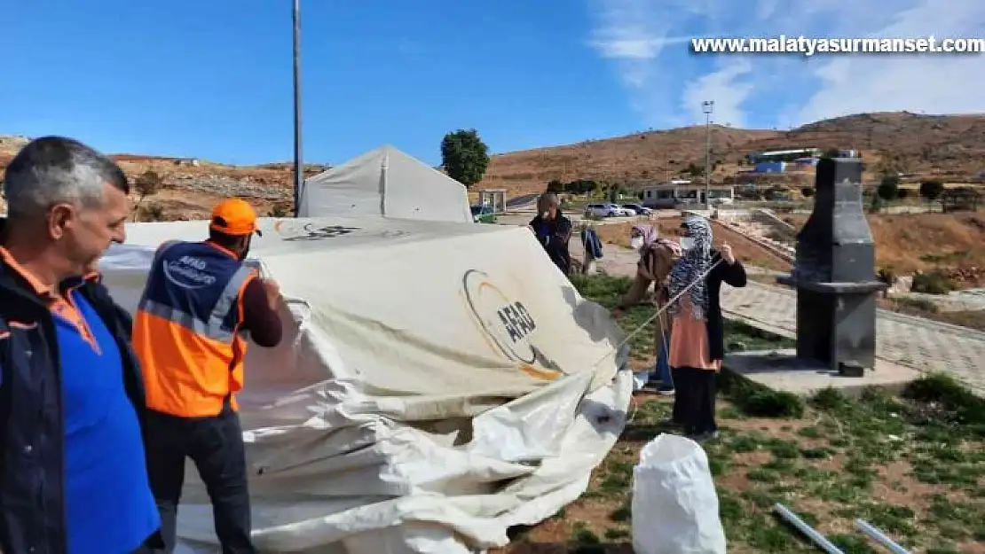 AFAD tarafından Çermik'te kamp kurularak farkındalık eğitimi verildi