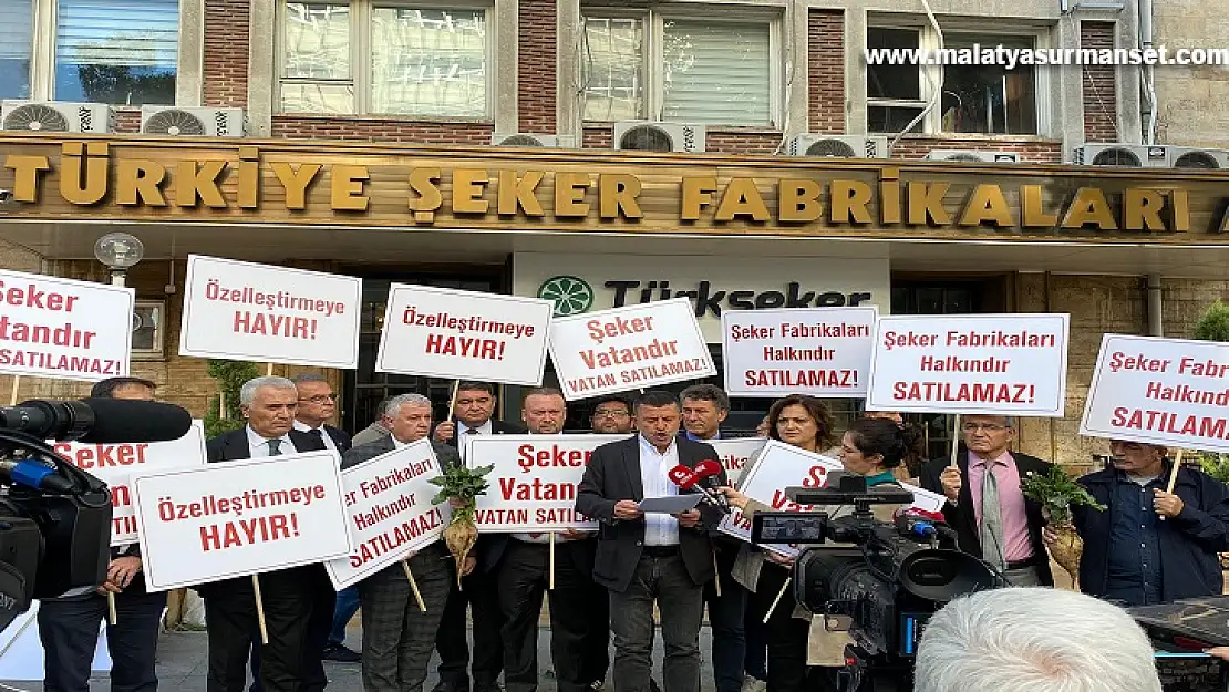 Ağbaba' Satılan Şeker Fabrikalarını Kamulaştıracağız'