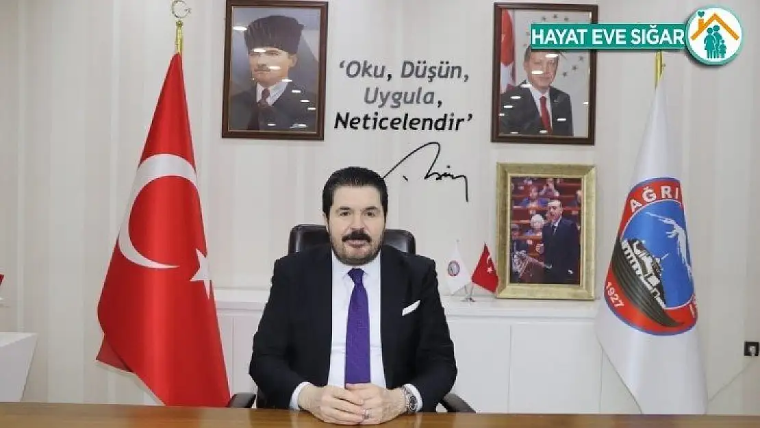 Ağrı Belediye Başkanı Sayan: 