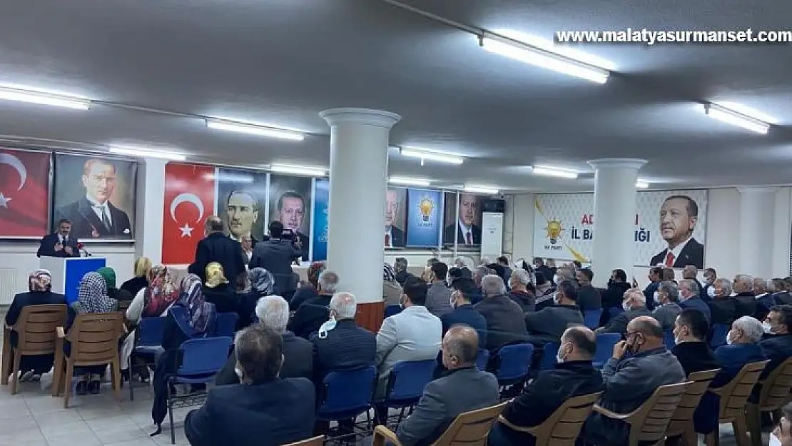 AK Parti Adıyaman Merkez ilçe başkanlığı Kasım ayı danışma meclisi toplantısı