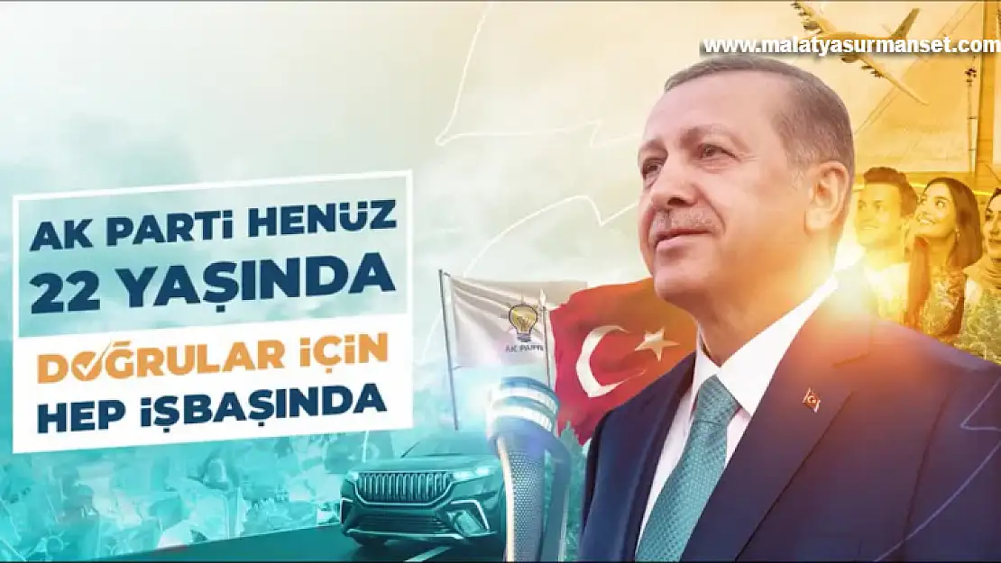 AK Parti'den 22. kuruluş yıl dönümü paylaşımı