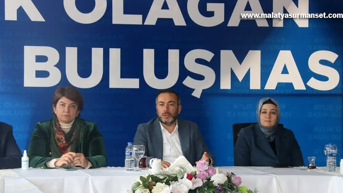 AK Parti Diyarbakır İl Başkanlığı aylık olağan değerlendirme toplantısı yapıldı