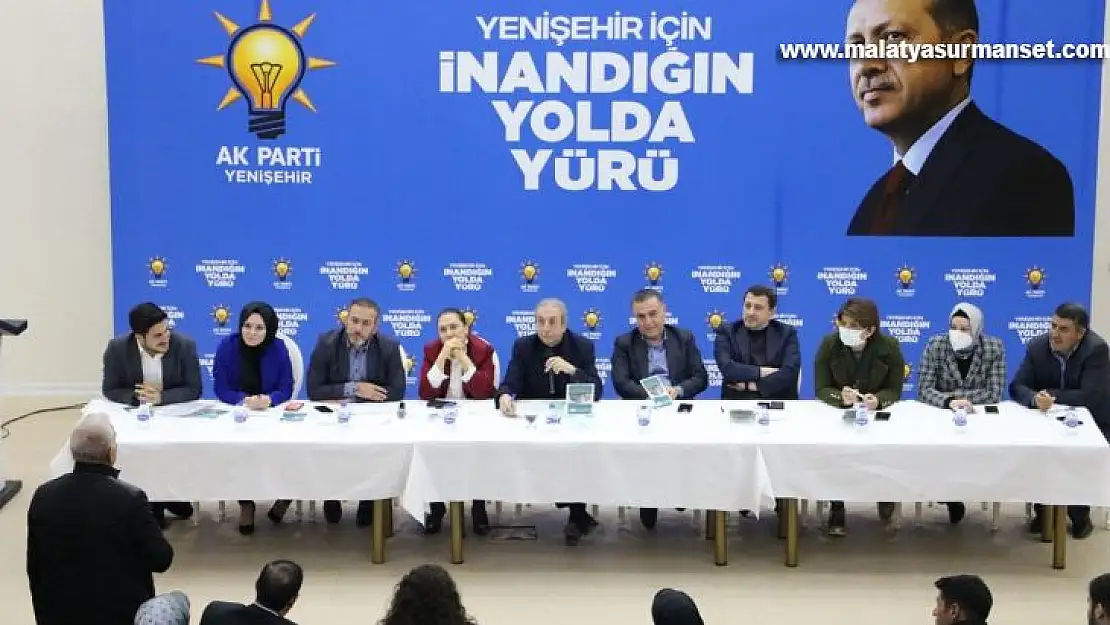 AK Parti Diyarbakır Teşkilatı, Yenişehir'de partililerle bir araya geldi.