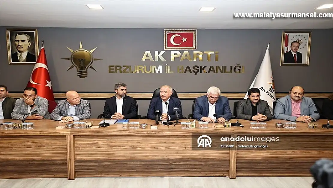 AK Parti Genel Başkanvekili Ala, Erzurum'da partililerle bir araya geldi