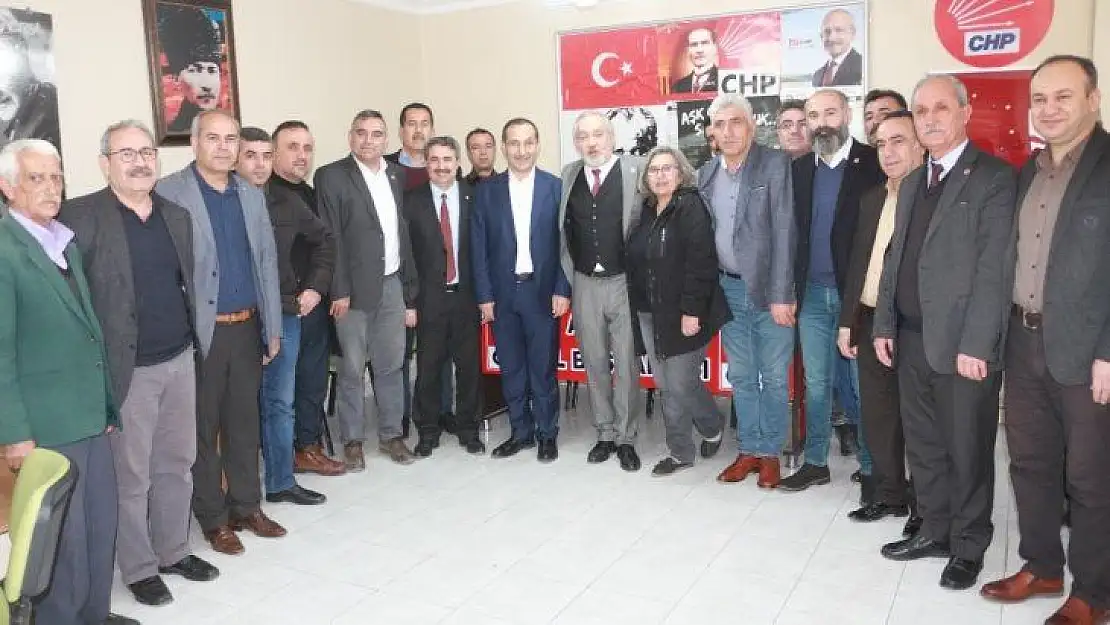 AK Parti heyetinden CHP Adıyaman İl Başkanlığına ziyaret