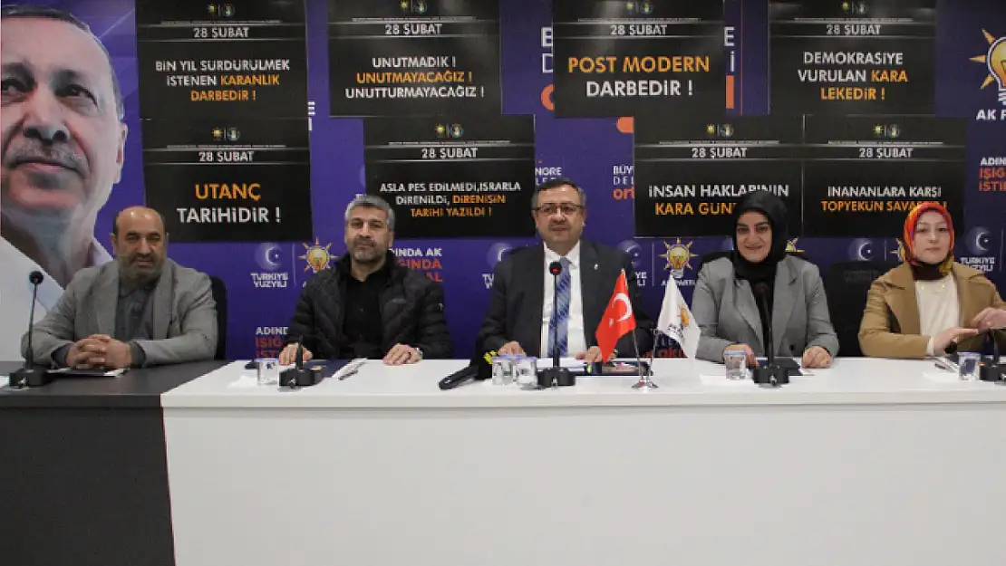 AK Parti İl Başkanı Bakan  Milletin İradesine Darbe Vuranları Tarih Affetmeyecek