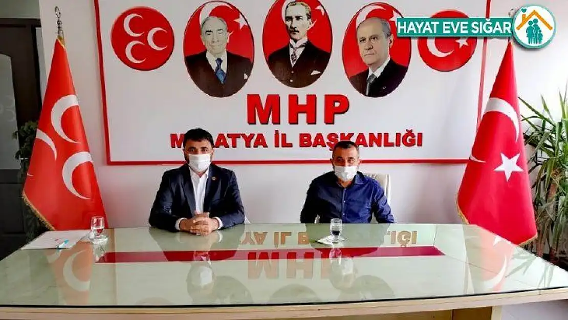 AK Parti il Başkanı Koca'dan MHP il Başkanı Samanlı'ya ziyaret