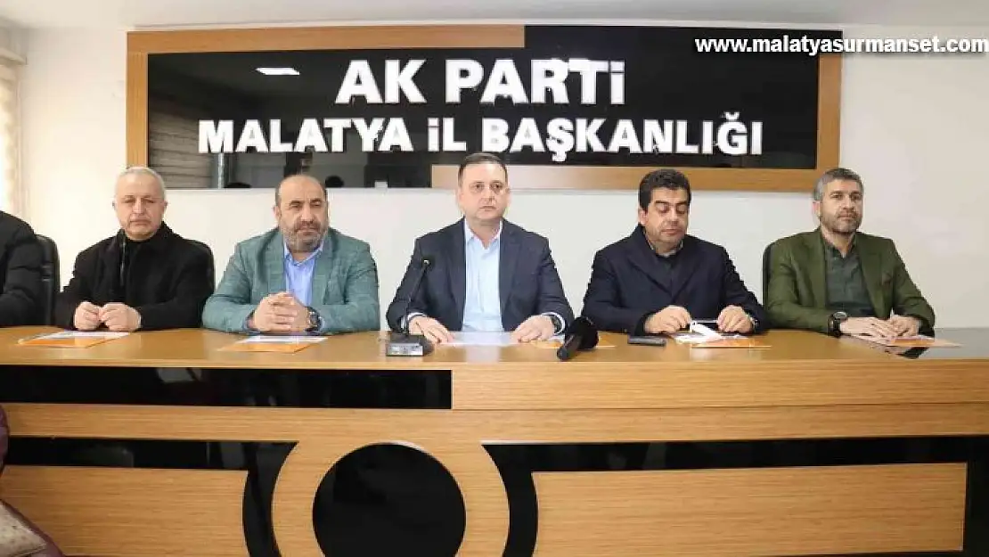 Ak Parti Malatya'da 28 Şubat açıklaması