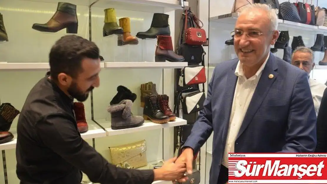 AK Parti Malatya Milletvekili Hakan Kahtalı, esnafları ziyaretti