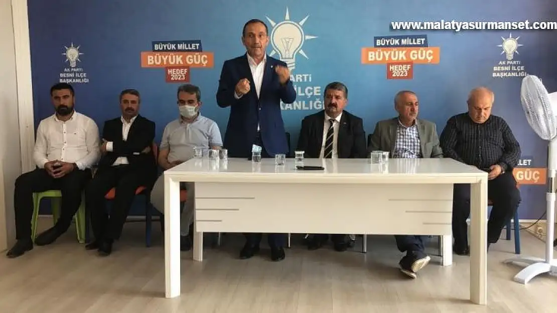 AK Parti teşkilatı Besni'de bayramlaştı