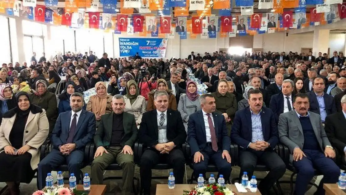 AK Parti Yazıhan ilçe başkanı yeniden Veysel Ateş oldu