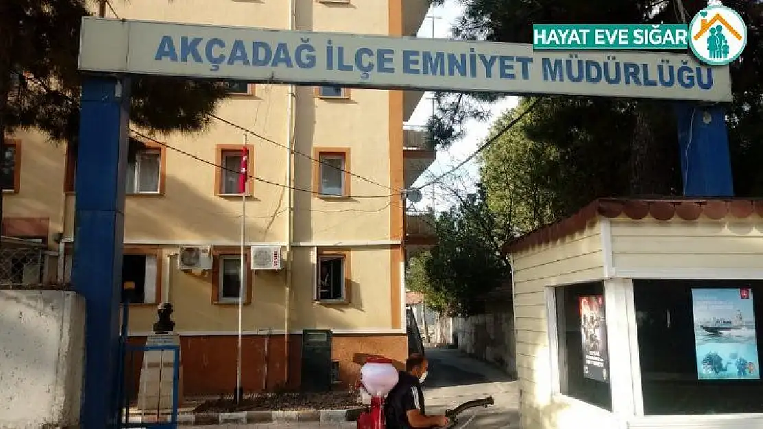Akçadağ'da dezenfekte çalışmaları sürüyor
