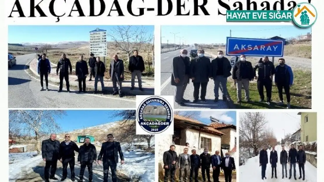 AKÇADAĞ-DER Sahada !