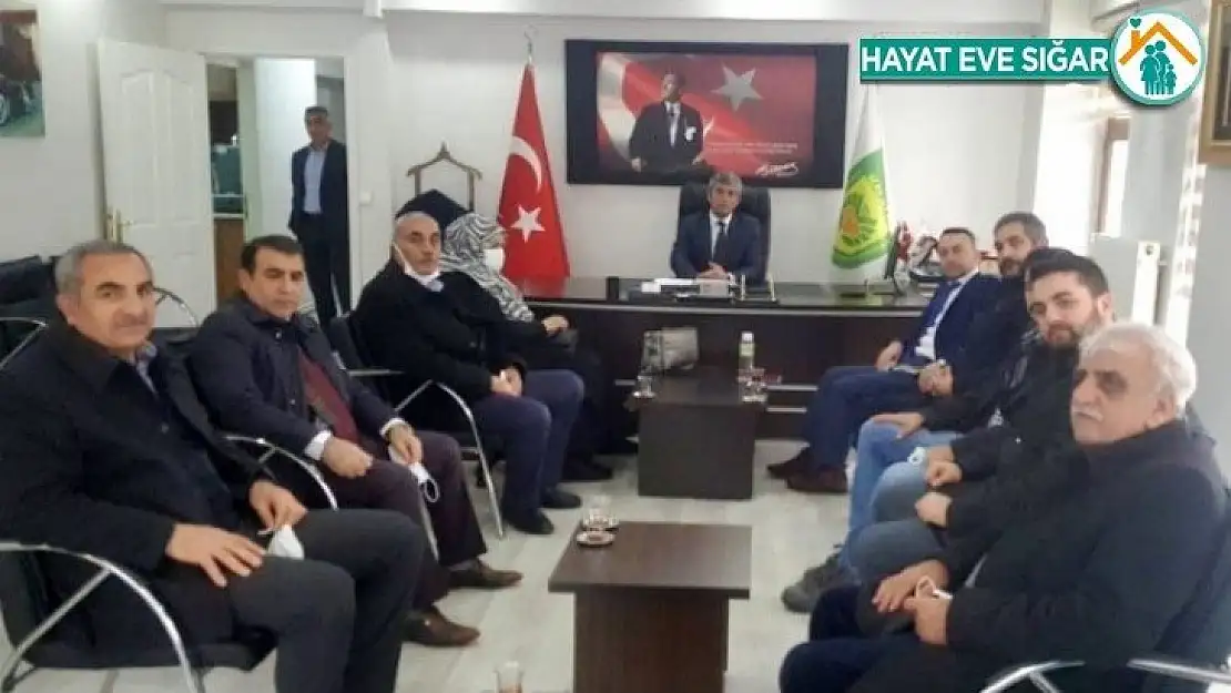AKÇADAĞDER'den Başkan Mesut İnce'ye Ziyaret!