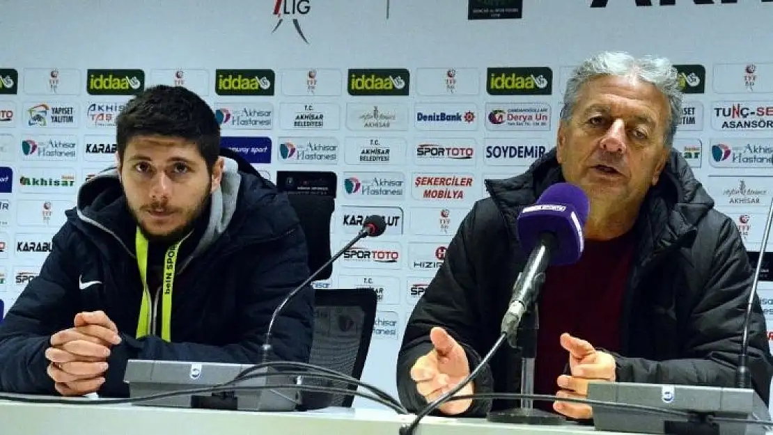 Akhisarspor - Menemenspor maçının ardından