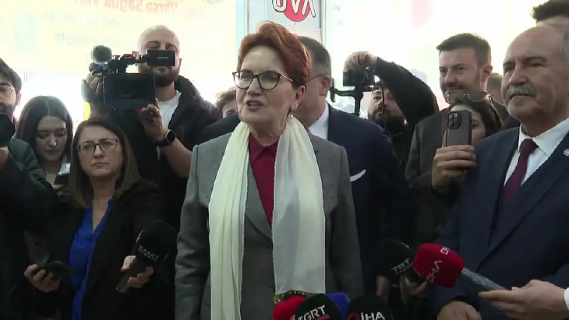 Akşener Yeni Bir Değişikliğe İhtiyaç Vardır