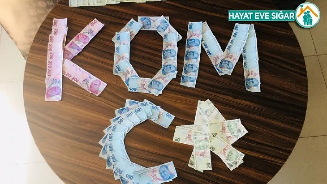 Alanya'da sahte para operasyonu