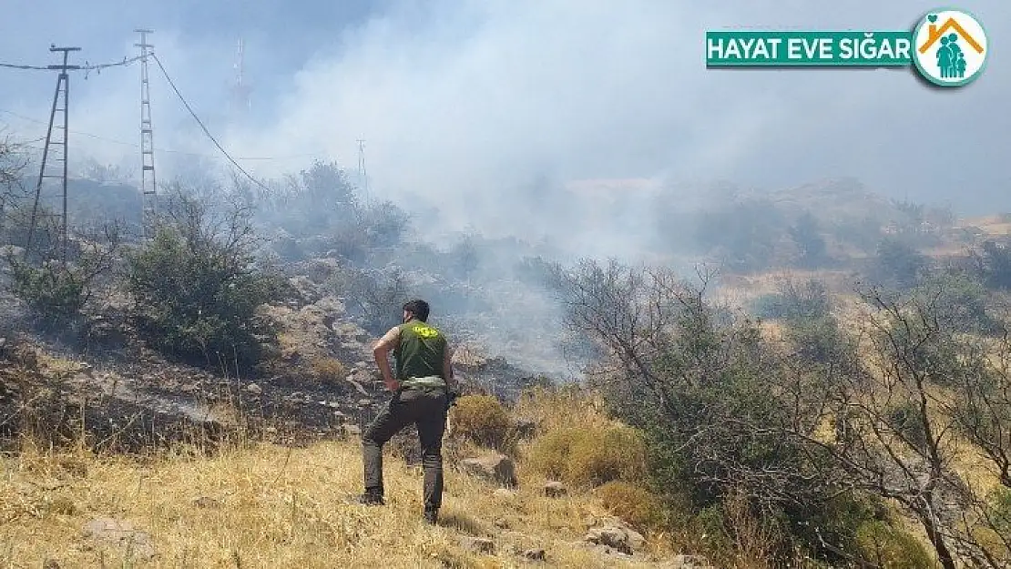 Alevler tüm Bodrum'dan görüldü