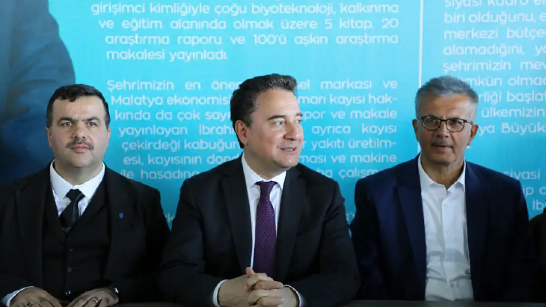 Ali Babacan'dan Büyükşehir Bağımsız Başkan Adayı Gezer'e Destek Ziyareti