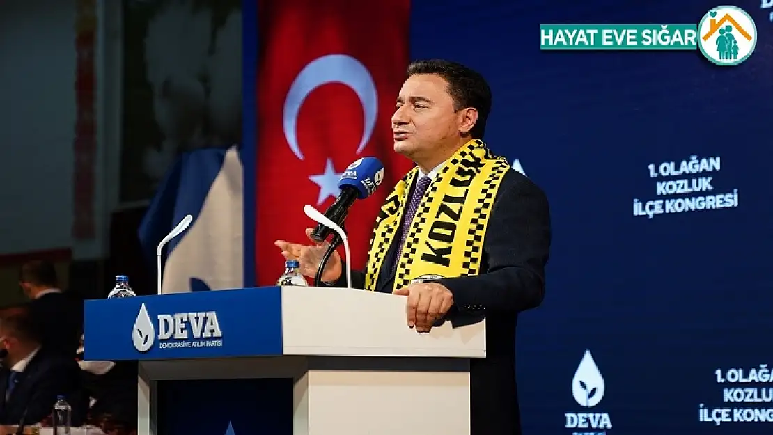 Ali Babacan'dan Cumhur İttifakı'na Davet