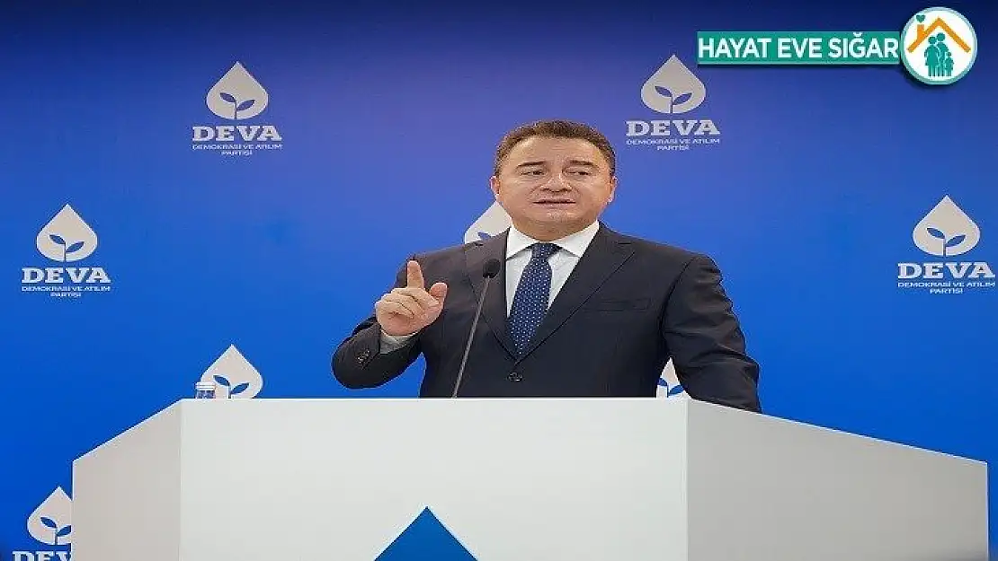 Ali Babacan'dan Erdoğan'a