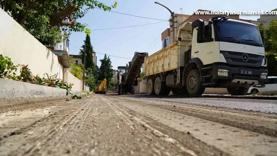 Alitaşı Mahallesinde freze çalışması başladı