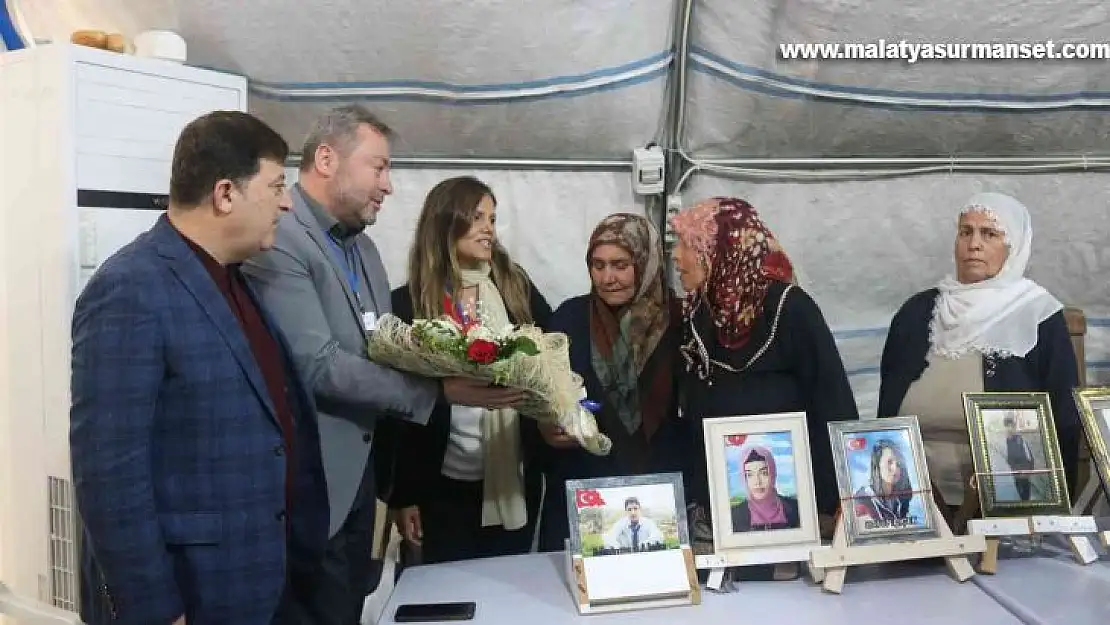 Almanya'da hizmet veren Türk teşkilatı heyeti 'Diyarbakır anneleriyle' bir araya geldi