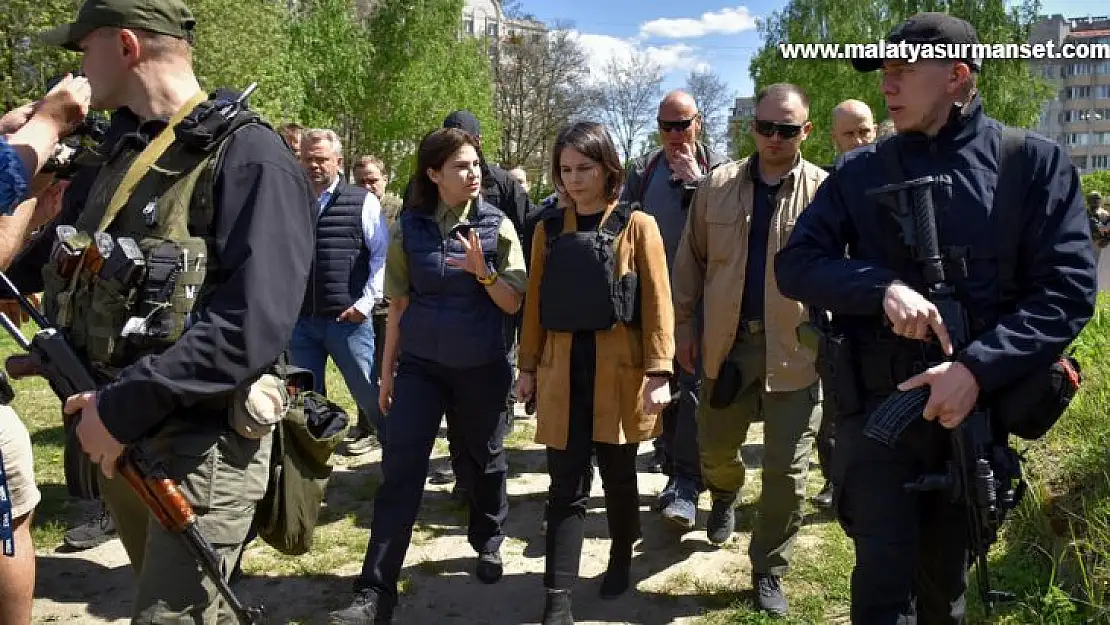 Almanya Dışişleri Bakanı Baerbock'tan Ukrayna ziyareti