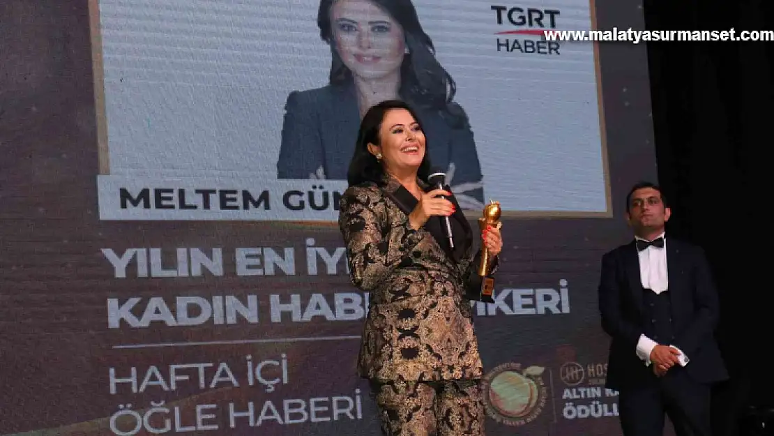 Altın Kayısı Ödülleri'nde TGRT Haber'e ödül